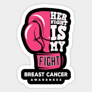 breast cancer awareness fight Sticker